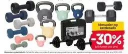 Rusta Manualer og kettlebells tilbud