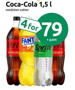 Joker Coca-Cola 1,5 l tilbud