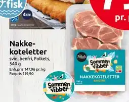 Joker Nakkekoteletter tilbud
