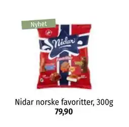 Nille Nidar norske favoritter, 300g tilbud