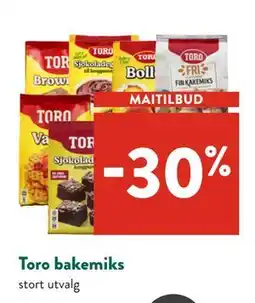 Jacobs Toro bakemiks tilbud