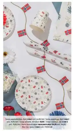 Nille Hurra bomullsløper, Medlemspris tilbud