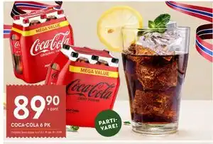 Coop Mega COCA-COLA 6 PK tilbud
