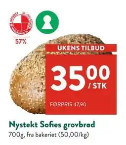 Jacobs Nystekt Sofies grovbrød tilbud