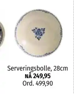 Nille Serveringsbolle, 28cm tilbud
