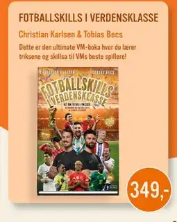 Ark Bokhandel FOTBALLSKILLS I VERDENSKLASSE tilbud