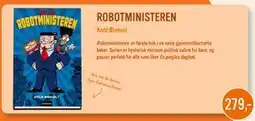 Ark Bokhandel ROBOTMINISTEREN tilbud