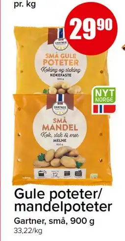 Spar Gule poteter/mandelpoteter tilbud
