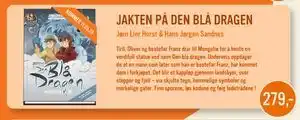 Ark Bokhandel JAKTEN PÅ DEN BLÅ DRAGEN tilbud