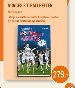 Ark Bokhandel NORGES FOTBALLHELTER tilbud