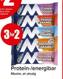 Spar Protein-/energibar tilbud