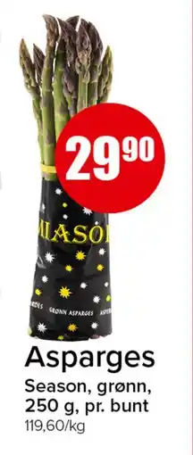 Spar Asparges tilbud