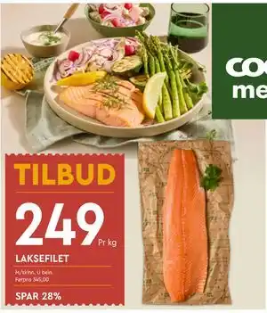 Coop Mega LAKSEFILET tilbud
