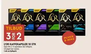 L’OR KAFFEKAPSLER 10 STK