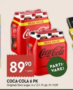 Coop Mega COCA-COLA 6 PK tilbud