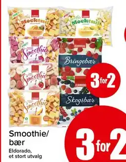 Spar Smoothie/bær tilbud