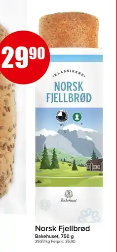 Spar Norsk Fjellbrød tilbud