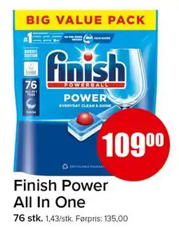 Spar Finish Power All In One tilbud