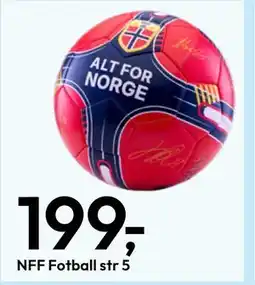 Gigaboks NFF Fotball str 5 tilbud