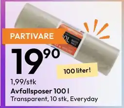 Gigaboks Avfallsposer tilbud
