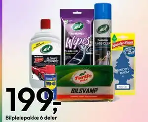 Gigaboks Bilpleiepakke 6 deler tilbud