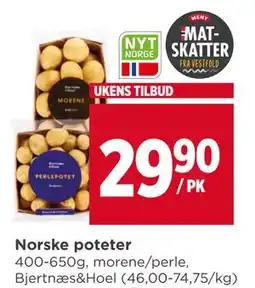 Meny Norske poteter tilbud