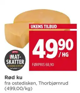 Meny Rød ku tilbud