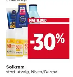 Meny Solkrem tilbud