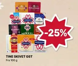 Matkroken TINE SKIVET OST tilbud