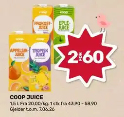 Matkroken COOP JUICE tilbud