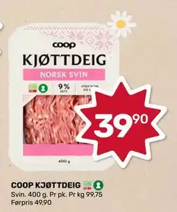 Matkroken COOP KJØTTDEIG tilbud