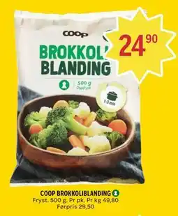 Coop Prix COOP BROKKOLIBLANDING tilbud