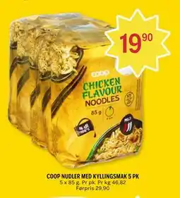 Coop Prix COOP NUDLER MED KYLLINGSMAK 5 PK tilbud