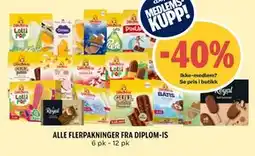 Coop Prix ALLE FLERPAKNINGER FRA DIPLOM-IS tilbud