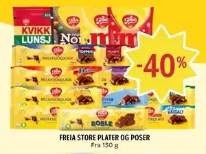 FREIA STORE PLATER OG POSER