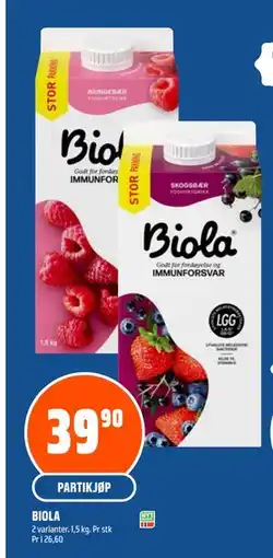 Coop Obs BIOLA tilbud