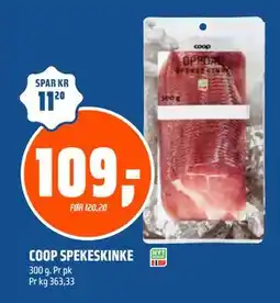 Coop Obs COOP SPEKESKINKE tilbud