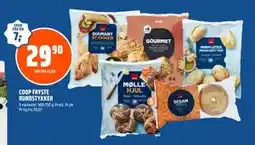 Coop Obs COOP FRYSTE RUNDSTYKKER tilbud