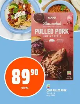 Coop Obs COOP PULLED PORK tilbud