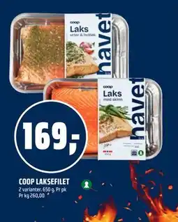 Coop Obs COOP LAKSEFILET tilbud