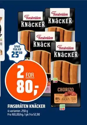 Coop Obs FINSBRÅTEN KNÄCKER tilbud