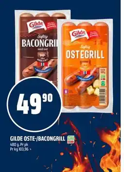 Coop Obs GILDE OSTE-/BACONGRILL tilbud