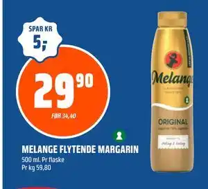 Coop Obs MELANGE FLYTENDE MARGARIN tilbud