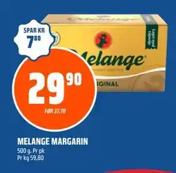 Coop Obs MELANGE MARGARIN tilbud