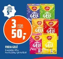 Coop Obs FREIA GELÉ tilbud