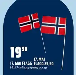 Coop Obs 17. MAI FLAGG tilbud