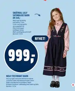 Coop Obs NELLY FESTDRAKT BARN tilbud