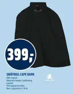 Coop Obs SMÅTROLL CAPE BARN tilbud