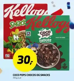 Bunnpris COCO POPS CHOCOS OG SMACKS tilbud