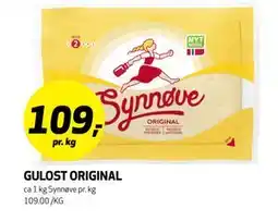 Bunnpris GULOST ORIGINAL tilbud